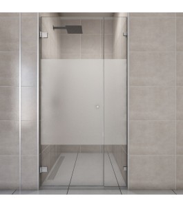 Duschtüren Evora-08 – außenöffnend, Chrom, Blinds | Glastuershop24