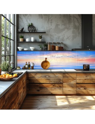 Glas Küchenrückwand 6 mm ESG Motive KRWM-0138