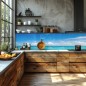 Glas Küchenrückwand 6 mm ESG Motive KRWM-0303