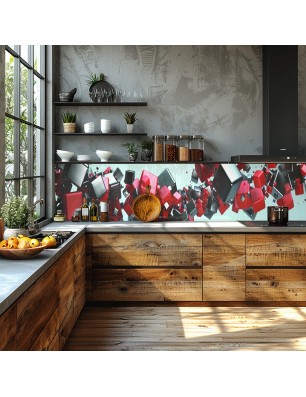 Glas Küchenrückwand 6 mm ESG Motive KRWM-0304
