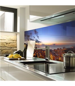 Glas Küchenrückwand 6 mm ESG Motive KRWM-0339