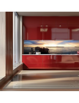 Glas Küchenrückwand 6 mm ESG Motive KRWM-0394