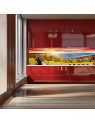 Glas Küchenrückwand 6 mm ESG Motive KRWM-0442