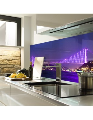 Glas Küchenrückwand 6 mm ESG Motive KRWM-0468