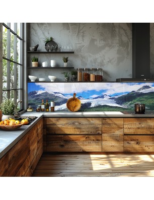 Glas Küchenrückwand 6 mm ESG Motive KRWM-0476
