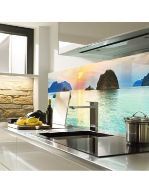 Glas Küchenrückwand 6 mm ESG Motive KRWM-0529