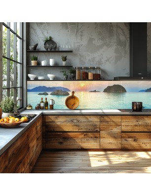 Glas Küchenrückwand 6 mm ESG Motive KRWM-0529