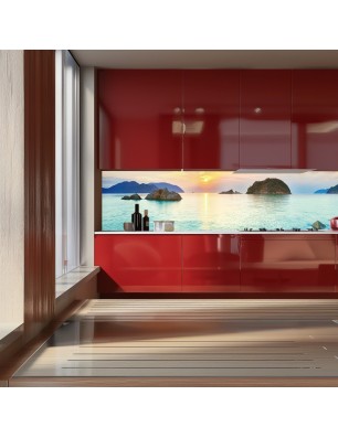 Glas Küchenrückwand 6 mm ESG Motive KRWM-0529