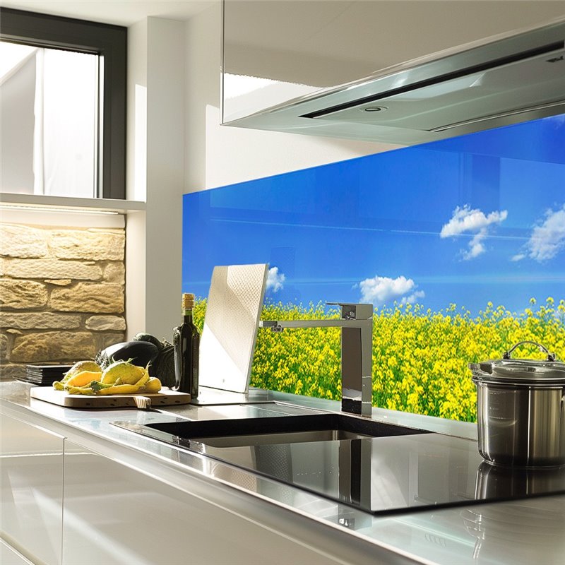 Glas Küchenrückwand 6 mm ESG Motive KRWM-0530