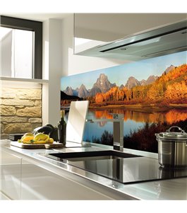 Glas Küchenrückwand 6 mm ESG Motive KRWM-0536