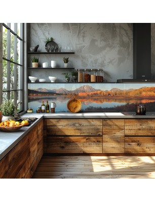 Glas Küchenrückwand 6 mm ESG Motive KRWM-0536
