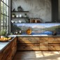 Glas Küchenrückwand 6 mm ESG Motive KRWM-0544