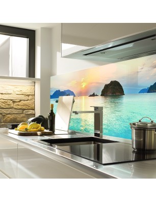 Glas Küchenrückwand 6 mm ESG Motive KRWM-0548