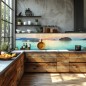 Glas Küchenrückwand 6 mm ESG Motive KRWM-0548