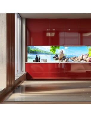 Glas Küchenrückwand 6 mm ESG Motive KRWM-0563