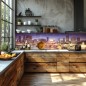Glas Küchenrückwand 6 mm ESG Motive KRWM-0612