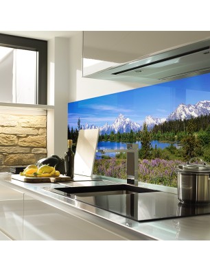 Glas Küchenrückwand 6 mm ESG Motive KRWM-0625