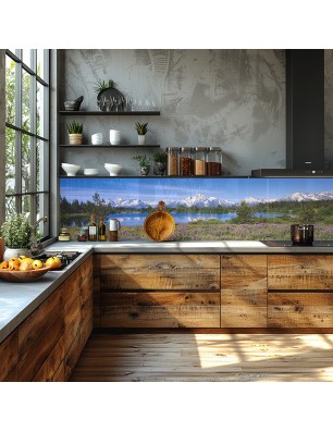 Glas Küchenrückwand 6 mm ESG Motive KRWM-0625