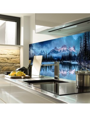 Glas Küchenrückwand 6 mm ESG Motive KRWM-0636