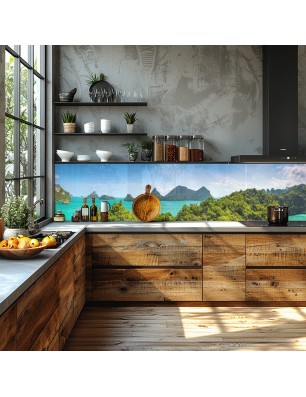 Glas Küchenrückwand 6 mm ESG Motive KRWM-0642