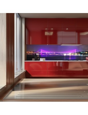 Glas Küchenrückwand 6 mm ESG Motive KRWM-0763