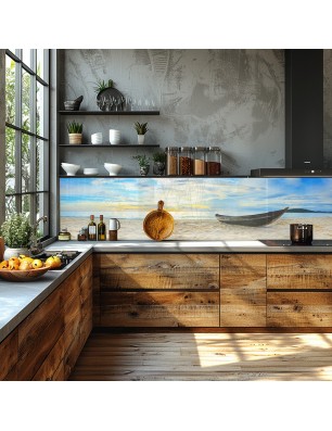 Glas Küchenrückwand 6 mm ESG Motive KRWM-0844