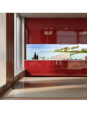 Glas Küchenrückwand 6 mm ESG Motive KRWM-0889