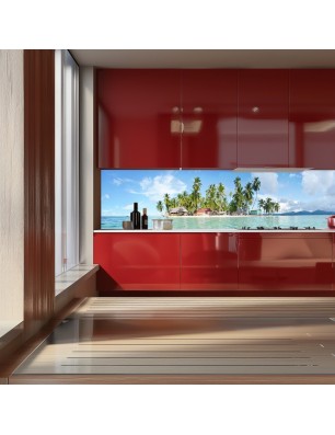 Glas Küchenrückwand 6 mm ESG Motive KRWM-0898