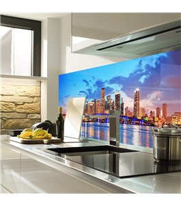 Glas Küchenrückwand 6 mm ESG Motive KRWM-0906