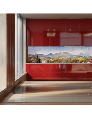 Glas Küchenrückwand 6 mm ESG Motive KRWM-0916