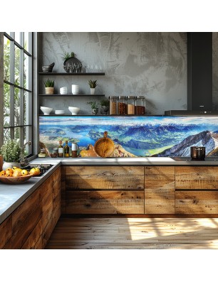 Glas Küchenrückwand 6 mm ESG Motive KRWM-0960