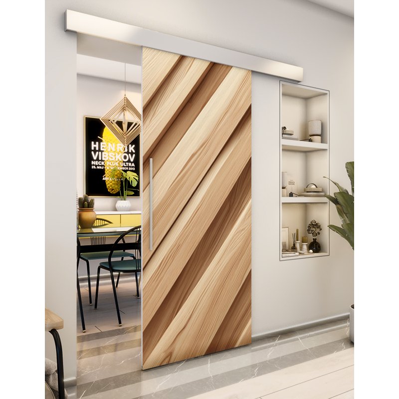 Holzschiebetür Eco-Line - Holzkunst Model 1020 Holzschiebetür Eco-Line - Holzkunst Model 1020