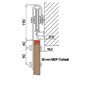 Holzschiebetür Barn-Line - Holz-Mix Model 1009 Holzschiebetür Barn-Line - Holz-Mix Model 1009
