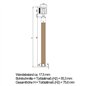 Holzschiebetür Eco-Line - Holzkunst Model 1020 Holzschiebetür Eco-Line - Holzkunst Model 1020