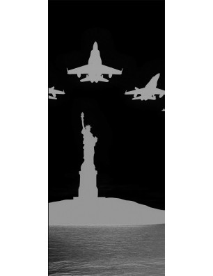 Ganzglastür F16 Gelasert Auf Grauglas