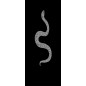 Glasschiebetür PIPE-LINE Snake Gelasert Auf Grauglas Glasschiebetür PIPE-LINE Snake Gelasert Auf Grauglas