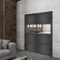 Ganzglastür Loft Schwarzeisen Genietet 26 Auf Klarglas Ganzglastür Loft Schwarzeisen Genietet 26 Auf Klarglas