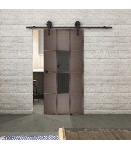 Glasschiebetür BARN-LINE Loft Rosteisen | Glastuershop24