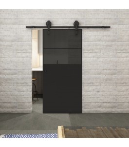 Glasschiebetür BARN-LINE Loft Schwarzlack 22 | Glastuershop24