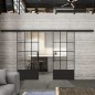 Glasschiebetür BLACK-LINE Loft Schwarzlack 37 Auf Klarglas Glasschiebetür BLACK-LINE Loft Schwarzlack 37 Auf Klarglas