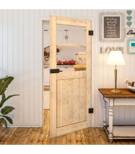 Ganzglastür Country Astkiefer Modell 22 | Glastuershop24