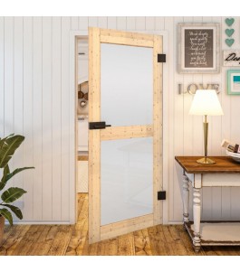Ganzglastür Country Astkiefer Modell 23 | Glastuershop24