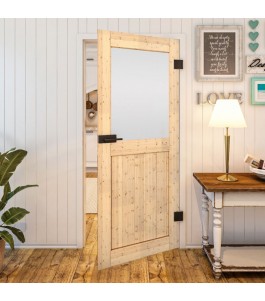 Country Astkiefer Modell 24 Ganzglastür | Glastuershop24
