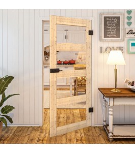 Ganzglastür Country Astkiefer Modell 31 | Glastuershop24