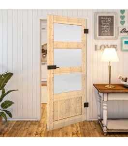 Ganzglastür Country Astkiefer Modell 35 | Glastuershop24