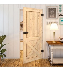 Country Astkiefer Modell 50 Ganzglastür | Glastuershop24