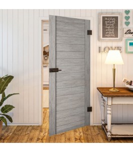 Ganzglastür Country Graueiche Modell 10 | Glastuershop24