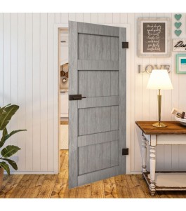 Ganzglastür Country Graueiche Modell 30 | Glastuershop24