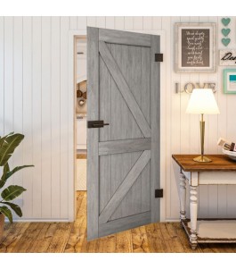 Ganzglastür Country Graueiche Modell 40 | Glastuershop24