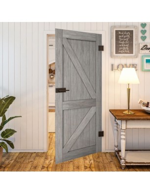 Ganzglastür Country Graueiche Modell 40 | Glastuershop24